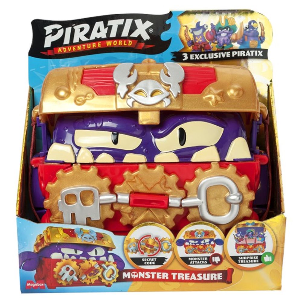 Monster Treasure – Treasure Chest with a Hidden Monster Inside Pirate Collection