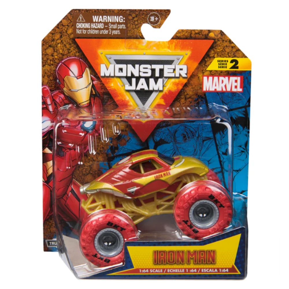 Monster Jam 1:64 Series 2 Marvel Iron Man