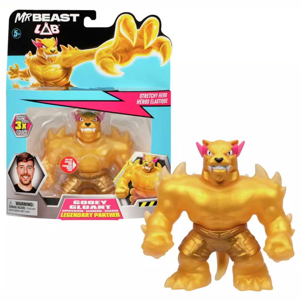 Mr Beast Lab Stretchy Squishy Legendary Panther