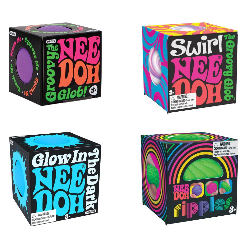 Needoh Groovy Glob Teenie Assorted (One Supplied)