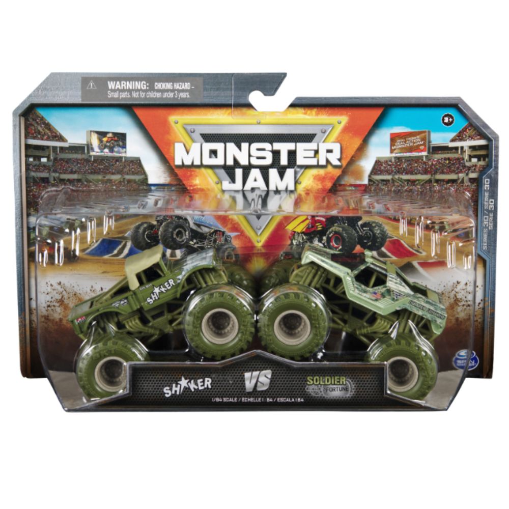 Monster Jam  Series 30 SHAKER Vs SOLDIER FORTUNE