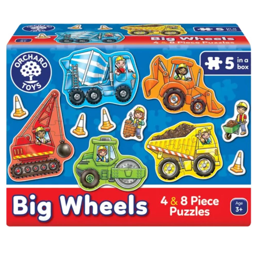 Orchard Toys Big Wheels Jigsaw Puzzle