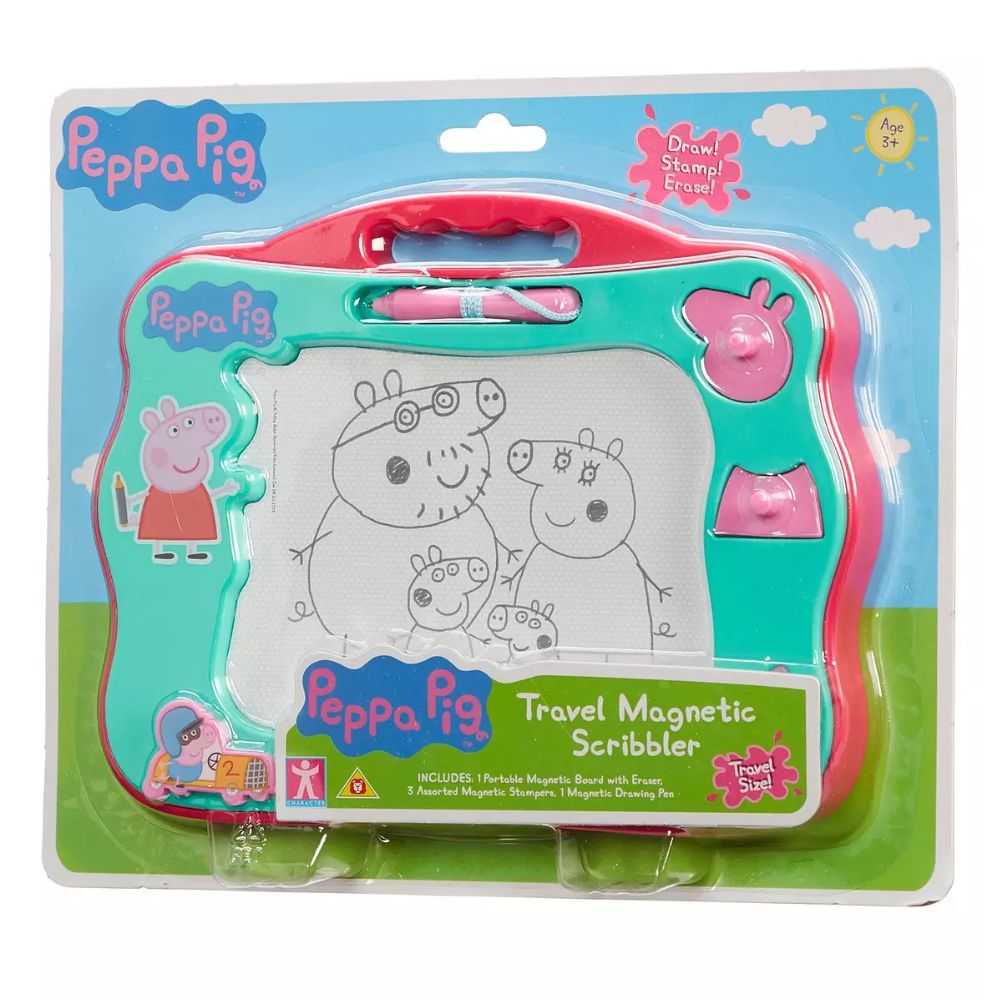 Peppa Pig Travel Magnetic Scribbler