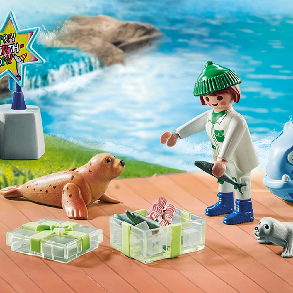 Playmobil 71448 Zoo Animal Feeding Toys4you