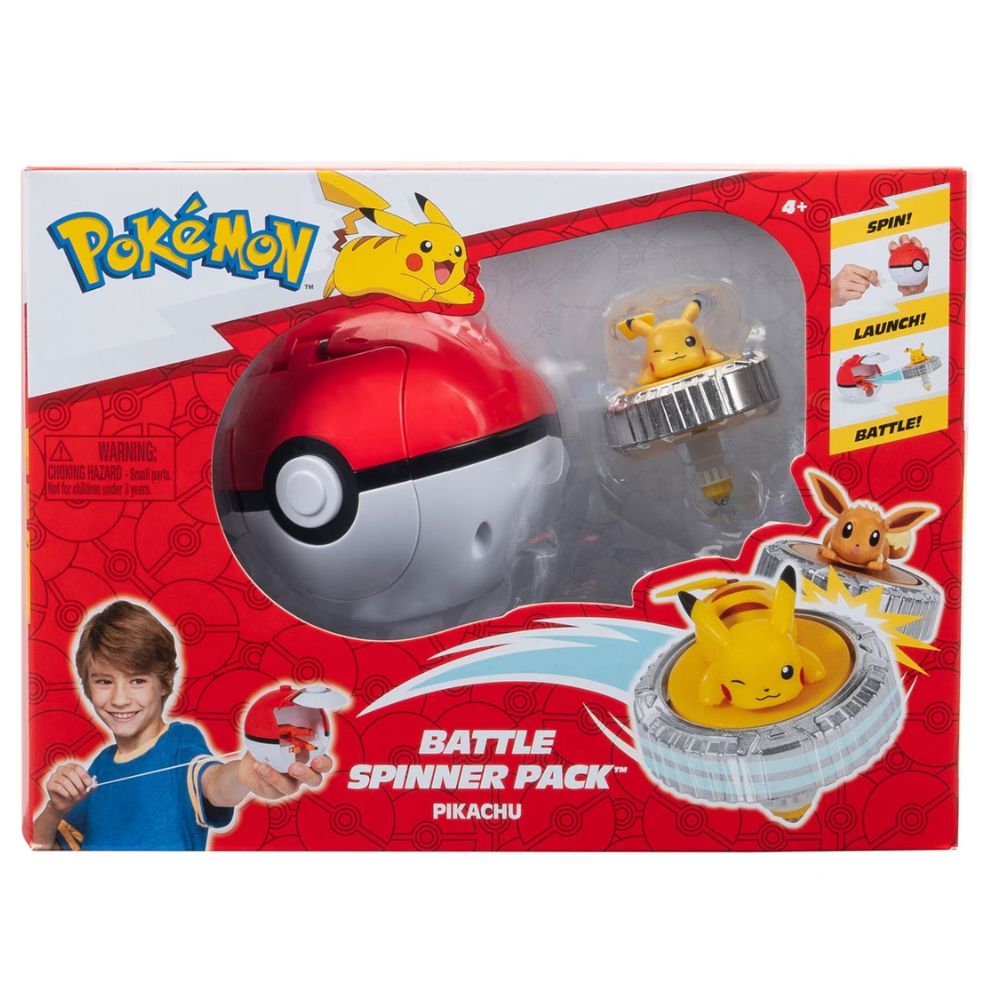 Pokemon Battle Spinner Pack (Pikachu&Poke Ball)