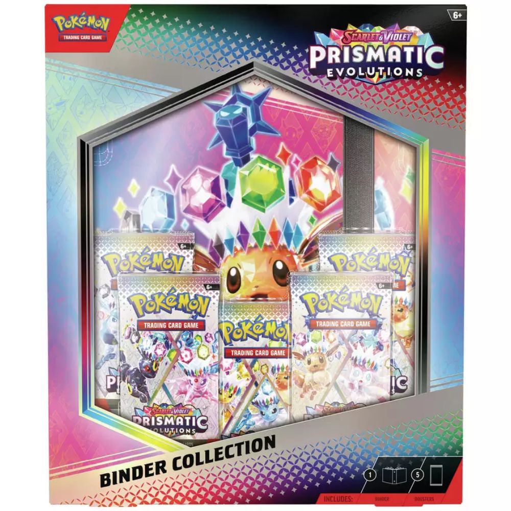 Pokemon Prismatic Evolutions Binder Collection