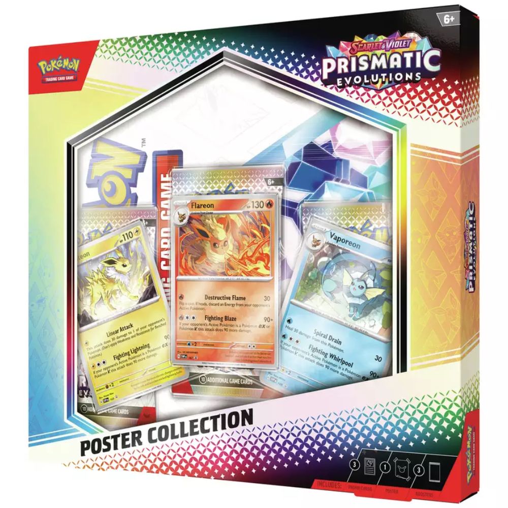 Pokemon SV8 Prismatic Evolutions Poster Collection