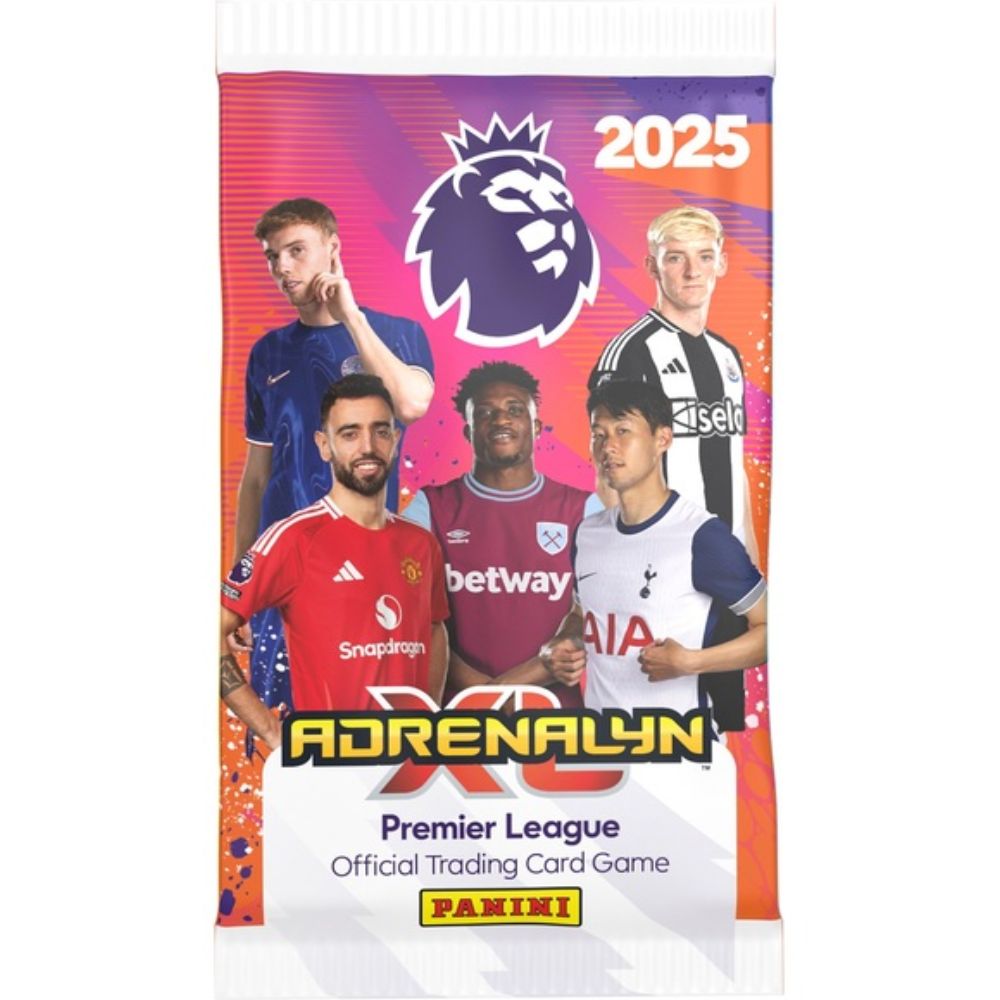 Premier League 2025 Adrenalyn XL Official Trading Cards Single Packs