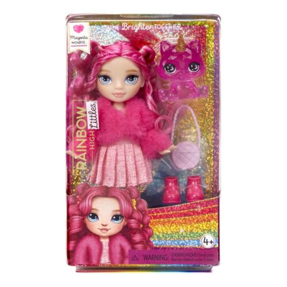 Rainbow High Littles Dolls- Magenta (pink)