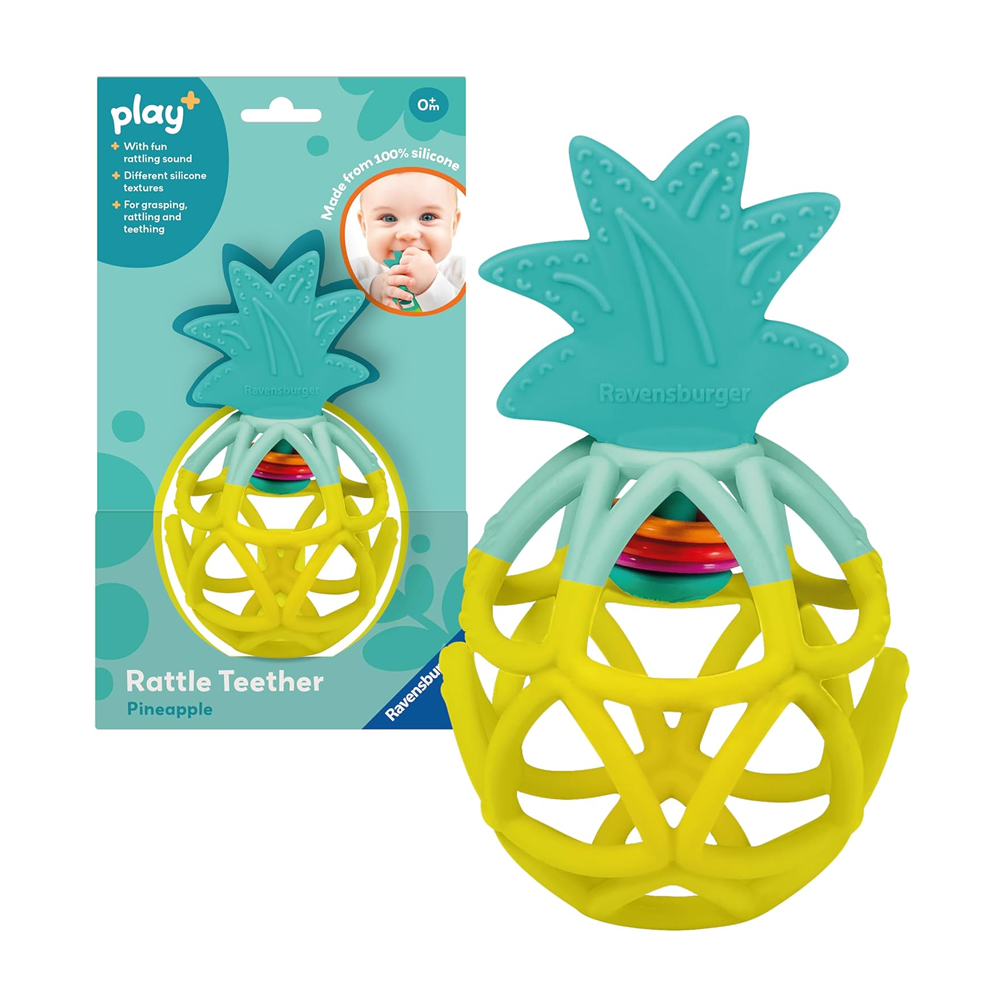 Rattle Teether Pineapple