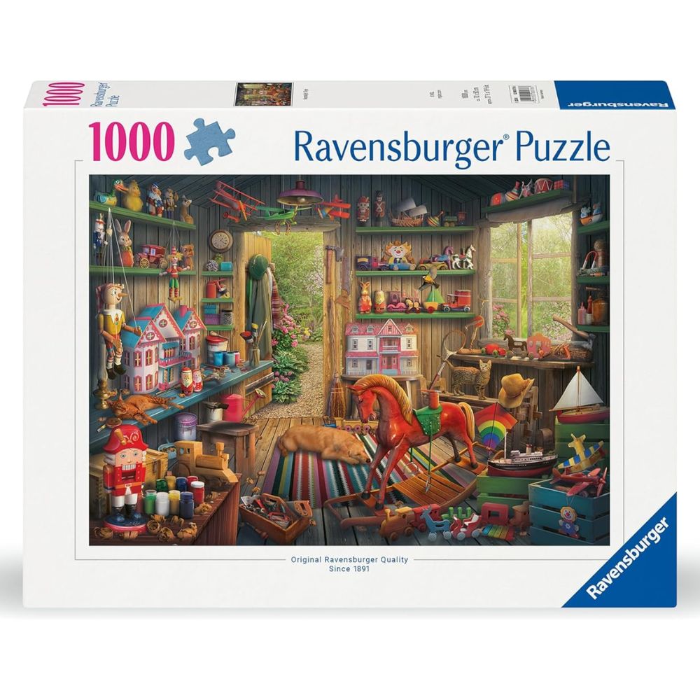 Ravensburger Jigsaw Puzzle Nostalgic Toys - 1000 Pieces Puzzle