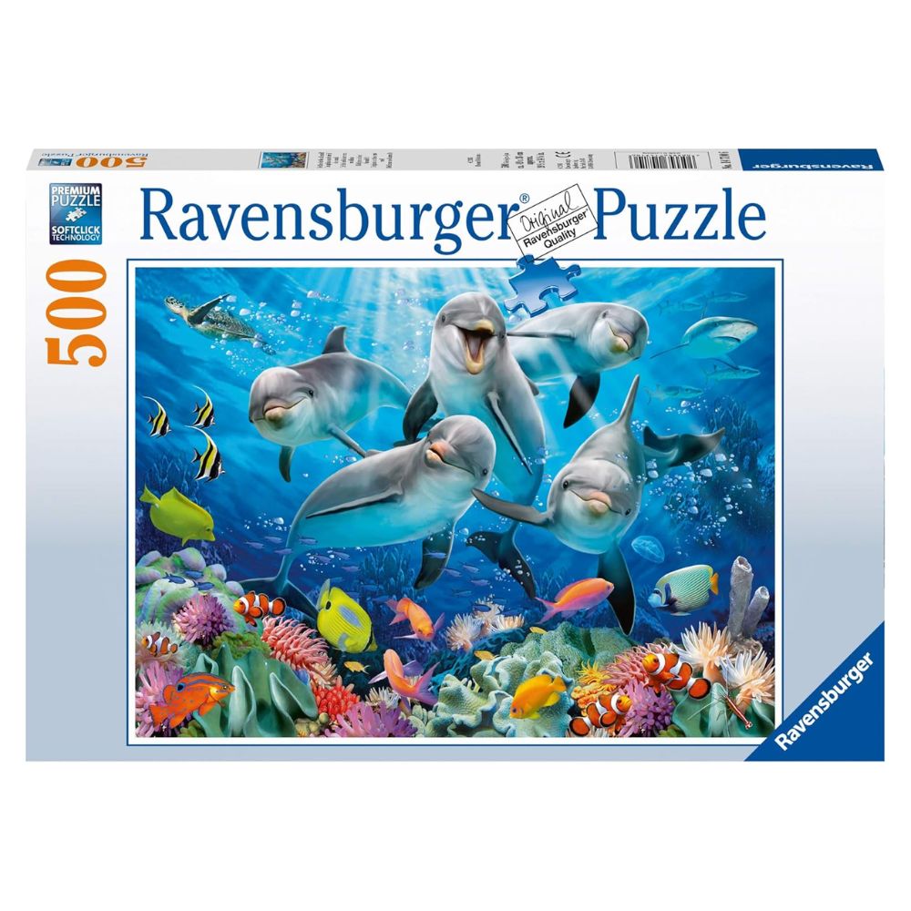 Ravensburger Jigsaw Puzzle Dolphins - 500 Pieces Puzzle