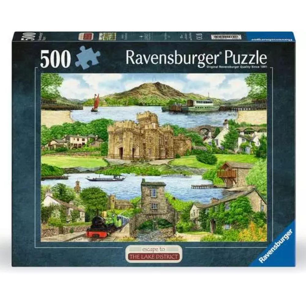 Ravensburger Jigsaw Puzzle Escape to The Lake District - 500 Pieces Puzzle