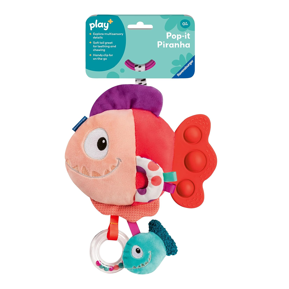 Pop-it Piranha (Red)