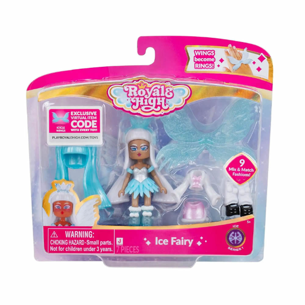 Royale High Ice Fairy 3-Inch Doll with code