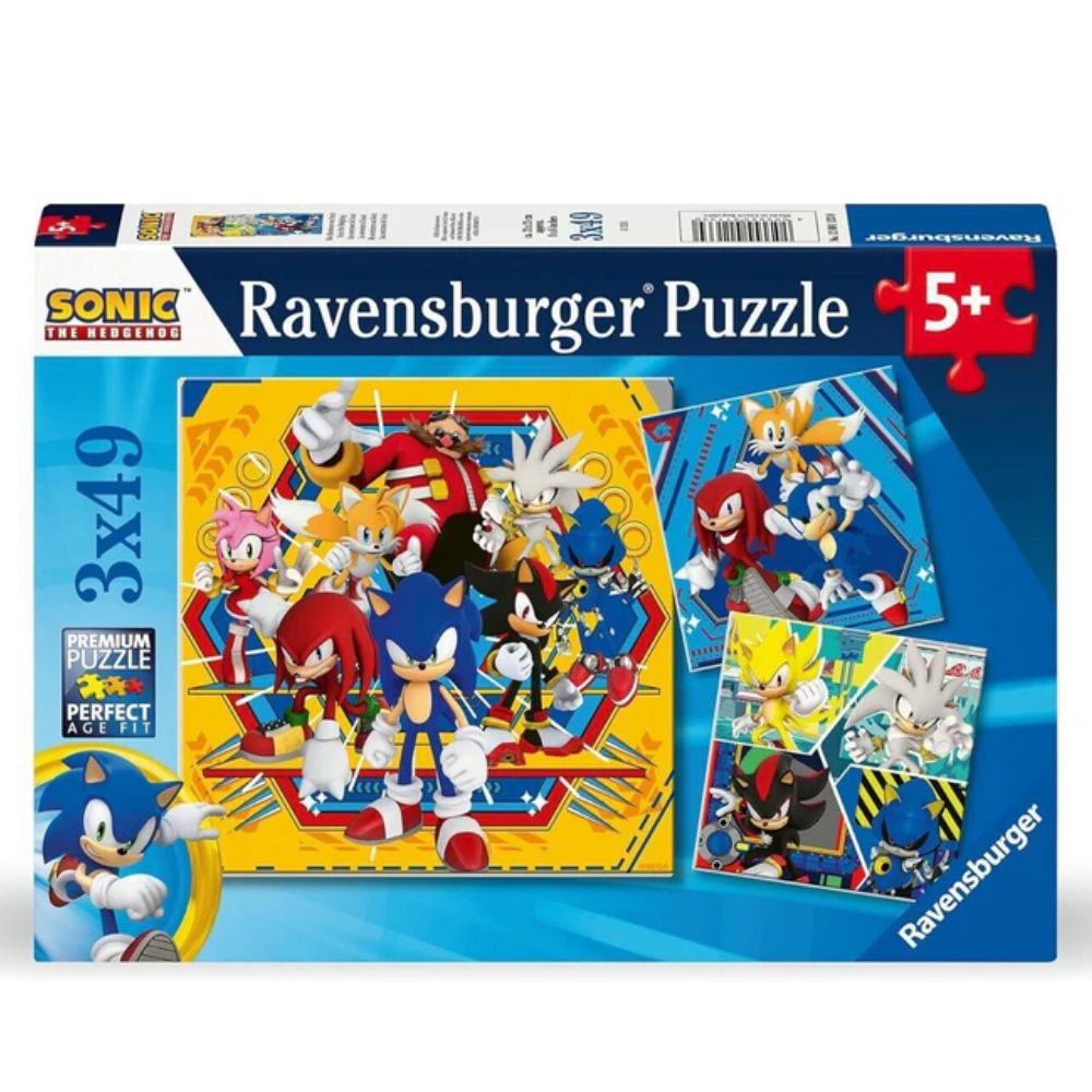 Ravensburger Children’s Puzzle Sonic Prime - 49 Pieces Puzzle