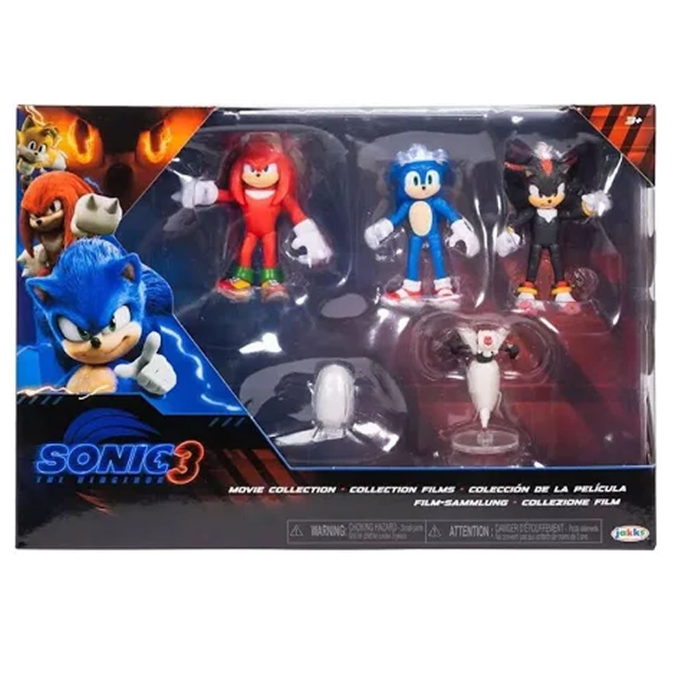 Sonic 3 Movie 2.5" Figure Collection