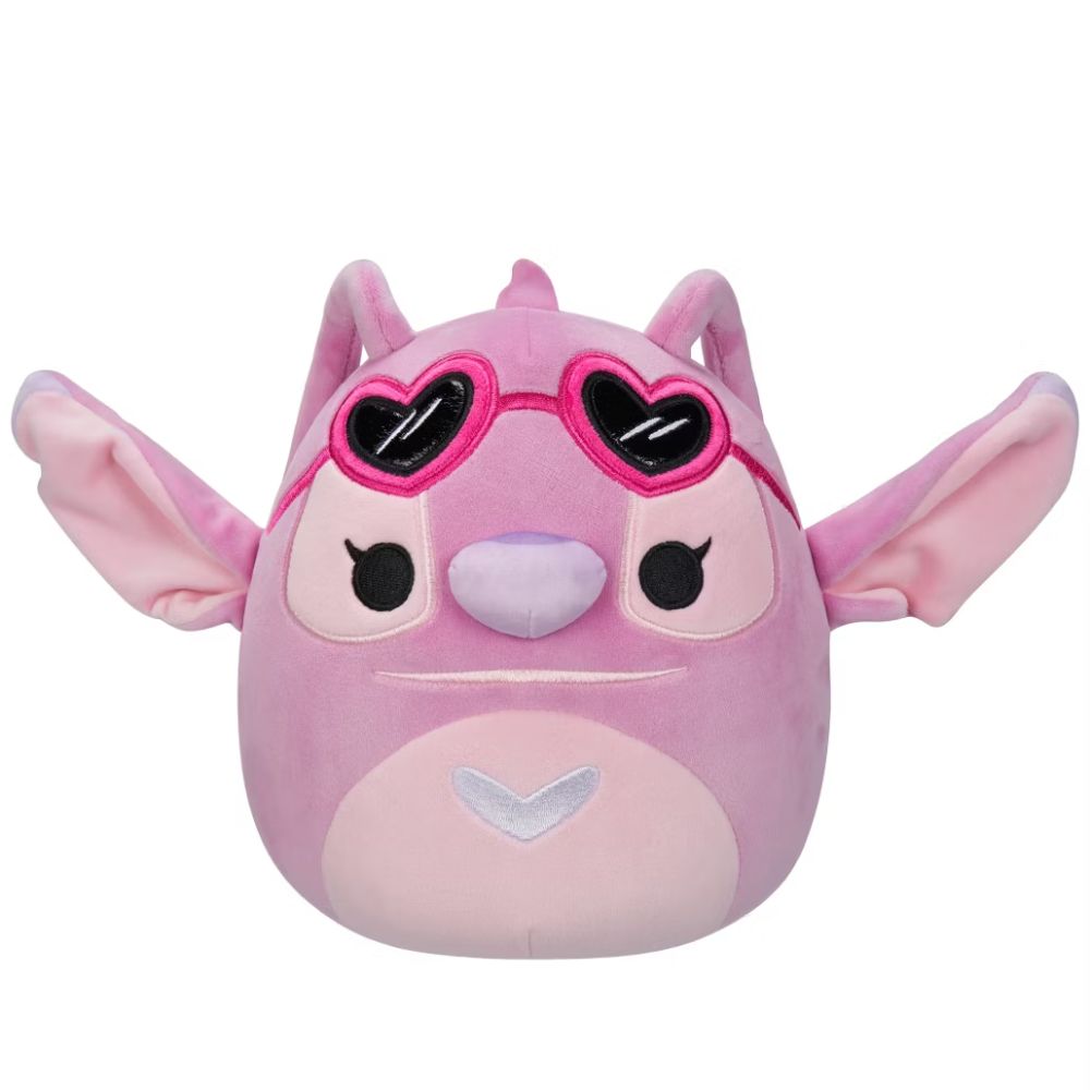 Squishmallows Angel Wearing Heart Sunglasses Lilo & Stitch Plush