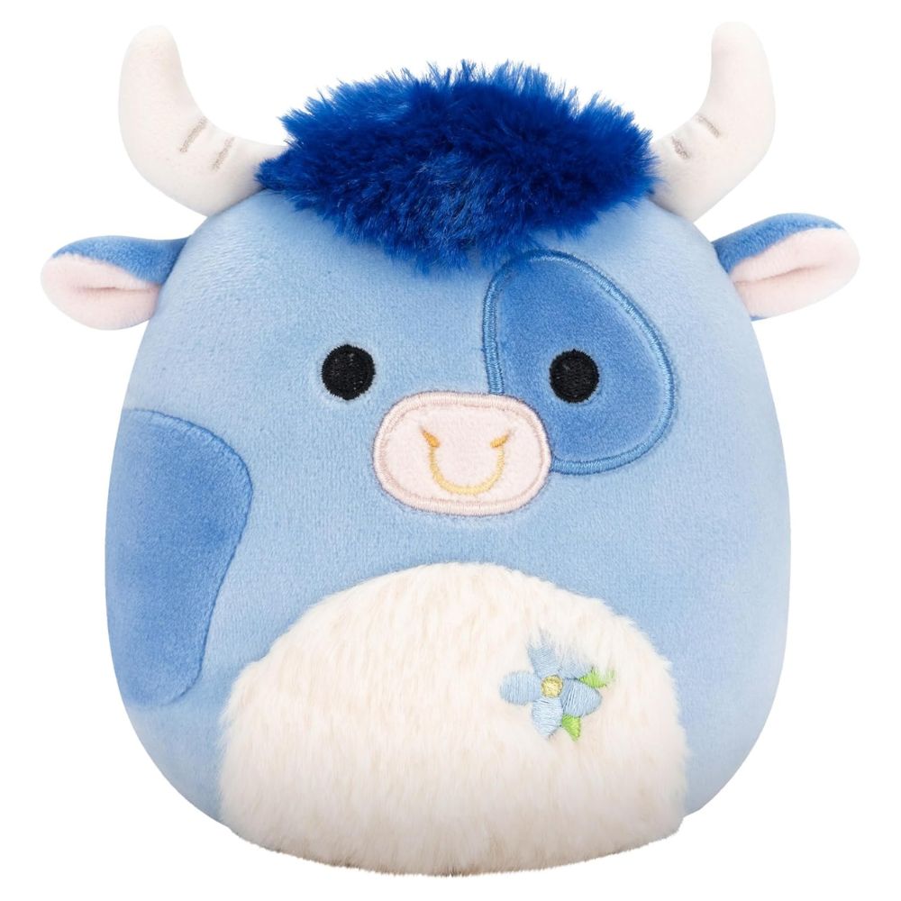 Squishmallows Bermayeh the Blue Bull 7.5" Plush