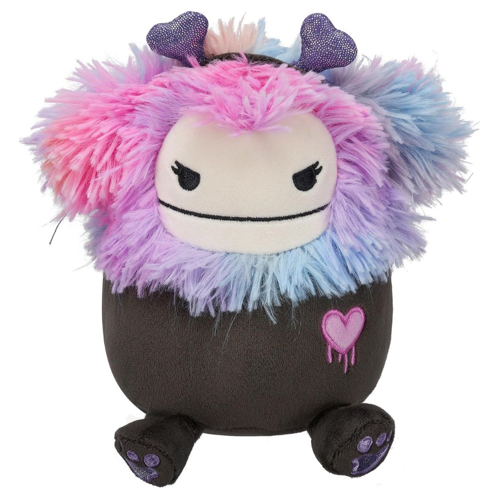 Squishmallows Original Frumpy the Black Bigfoot Valentines 7.5" Plush