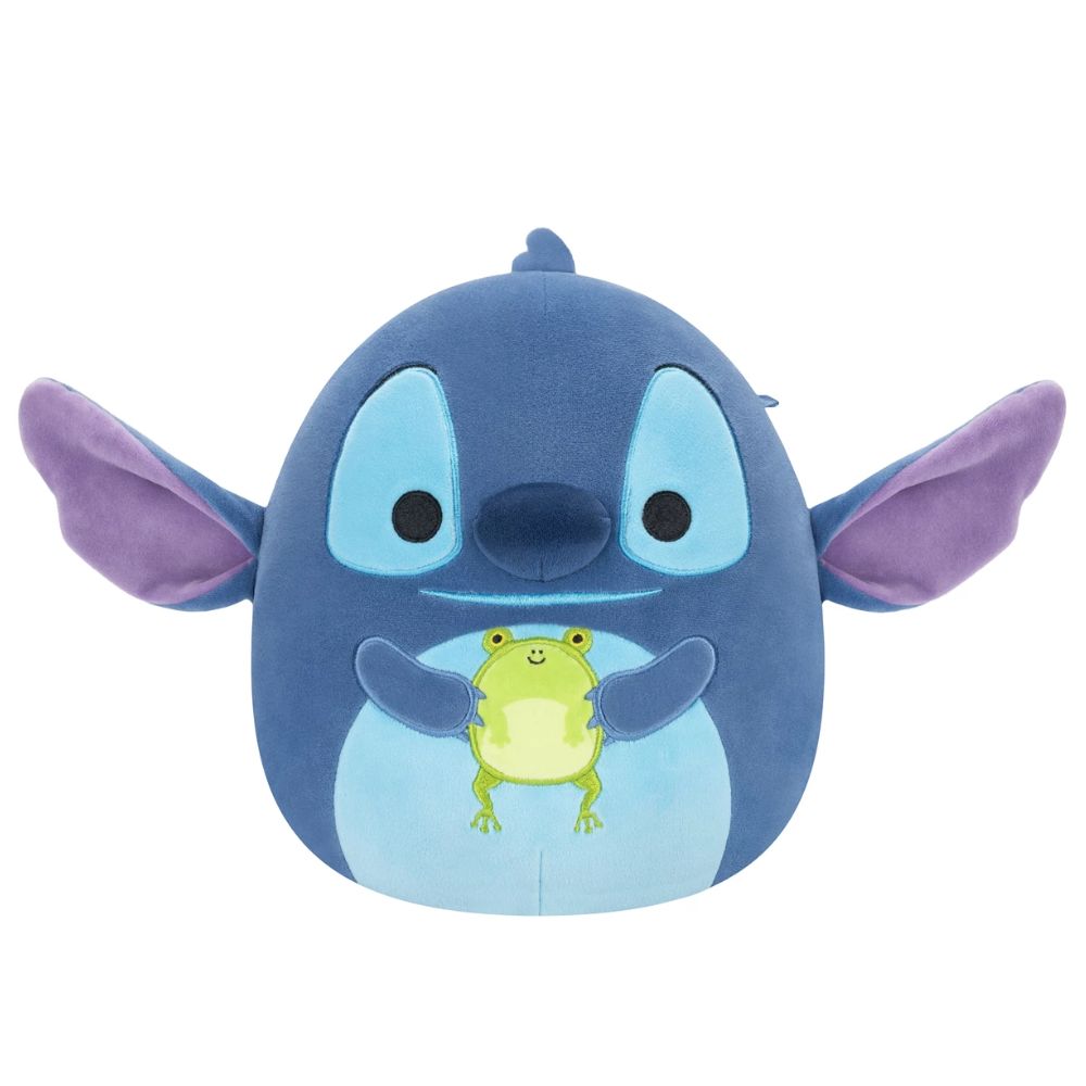 Squishmallows Stitch Holding Frog Lilo & Stitch Plush