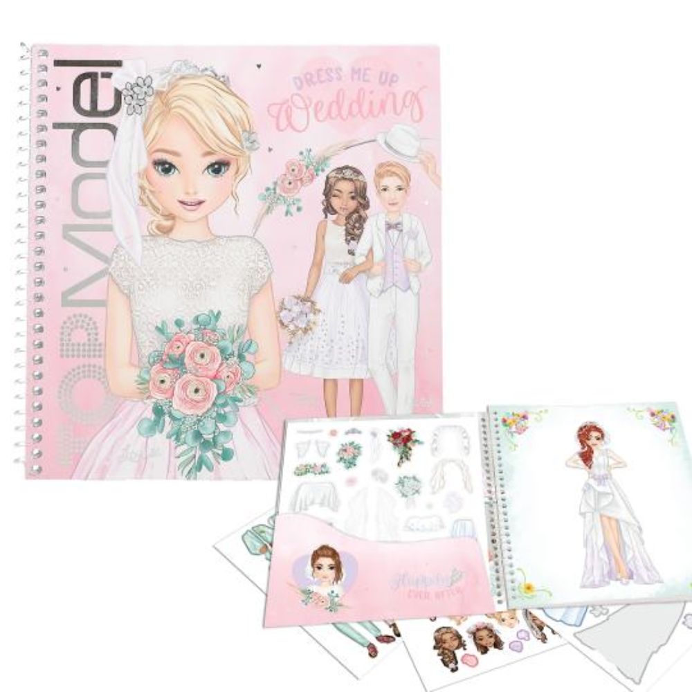 TOPModel Dress Me Up Stickerbook Wedding