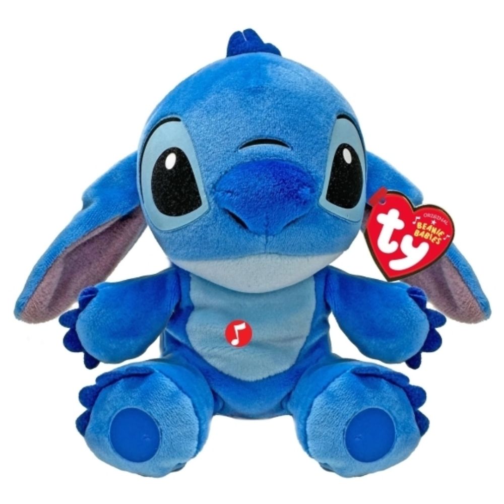 Ty Beanie Babies Stitch With Sound Disney 15cm