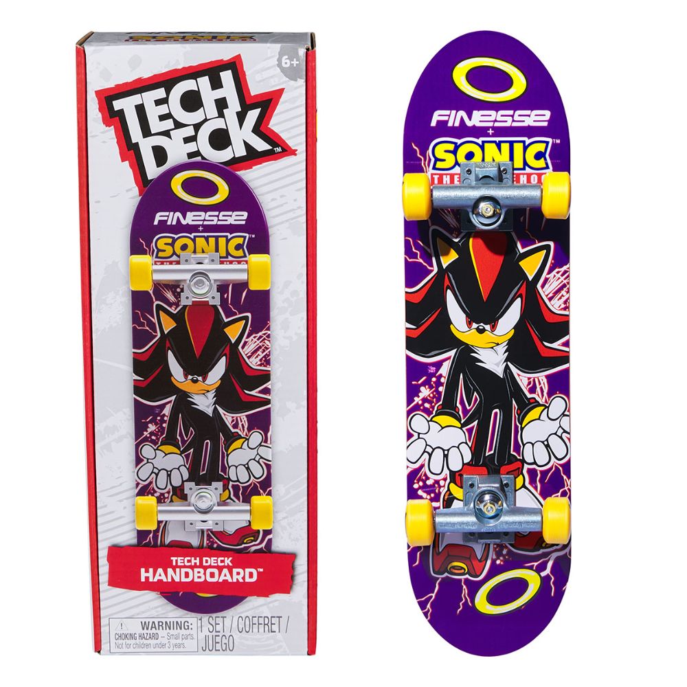 Tech Deck Finesse X Sonic the Hedgehog Handboard