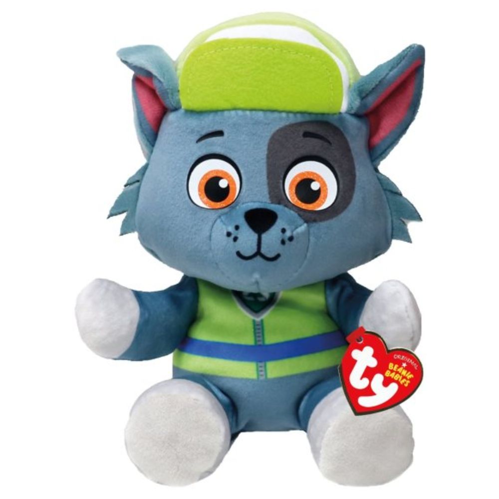 Ty Beanie Babies Paw Patrol Rocky Soft Plush Toys