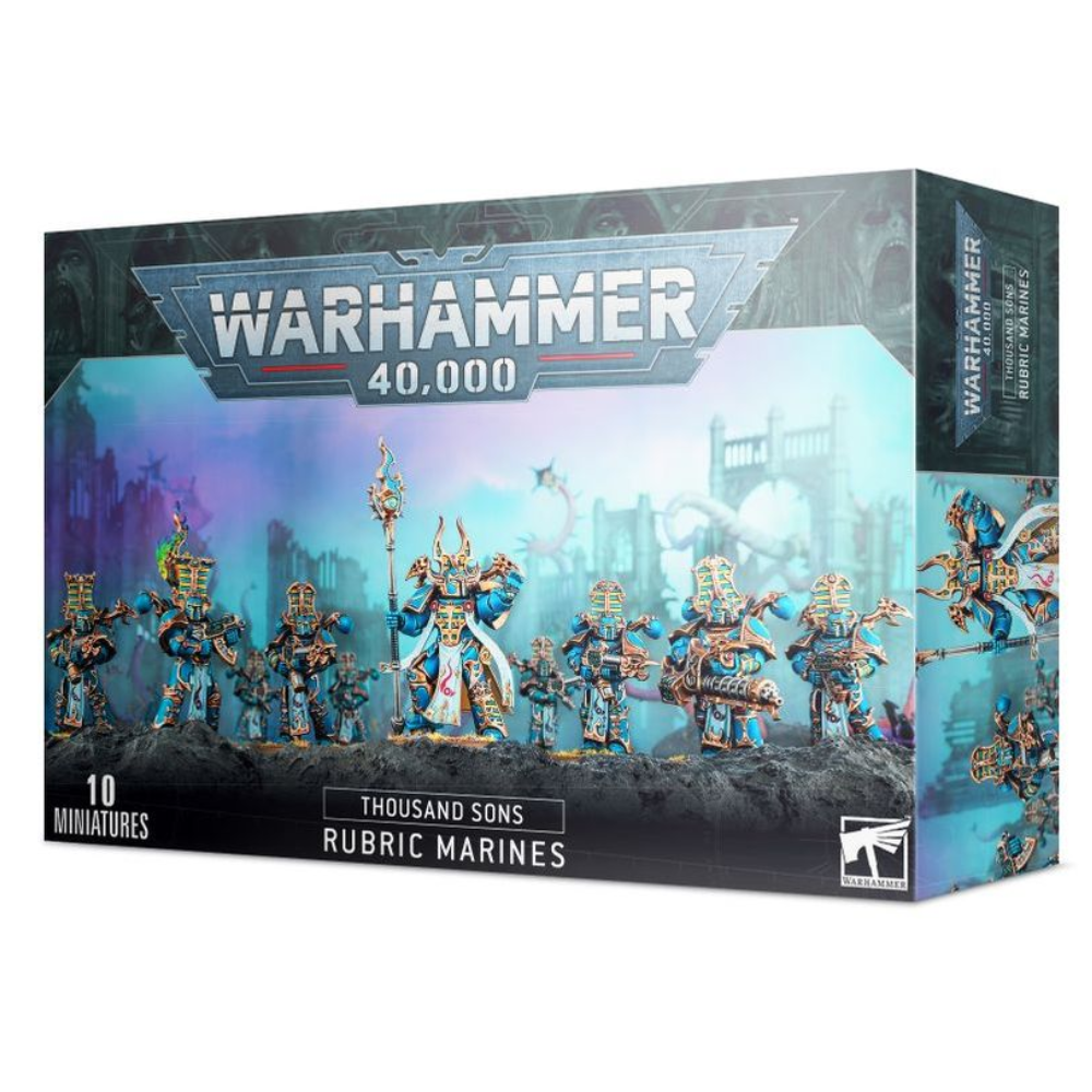 Warhammer 40,000 Thousand Sons Rubric Marines