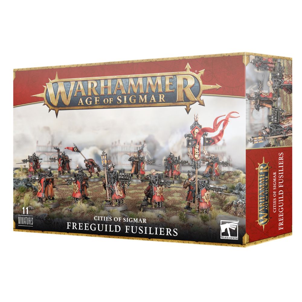 Warhammer Age of Sigmar Cities of Sigmar Freeguild Fusiliers