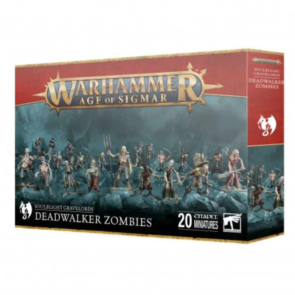 Warhammer Age of Sigmar Soulblight Gravelords Deadwalker Zombies