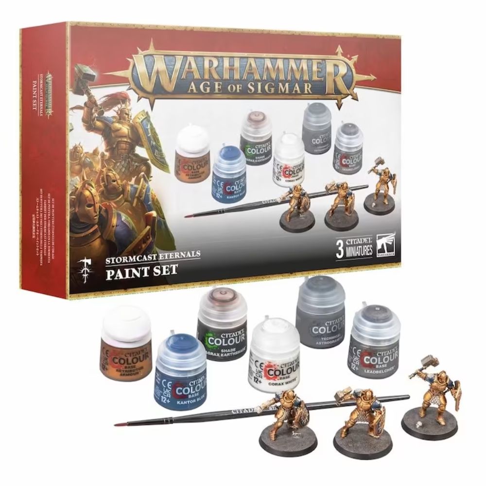 Warhammer Age of Sigmar: Stormcast Eternals Paint Set