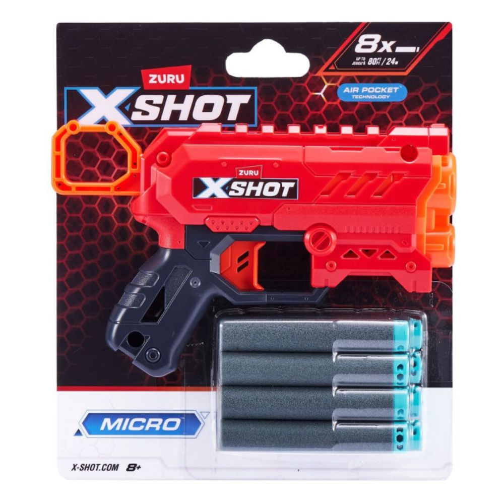 X-Shot Excel Micro 2.0 Blaster 8 Darts