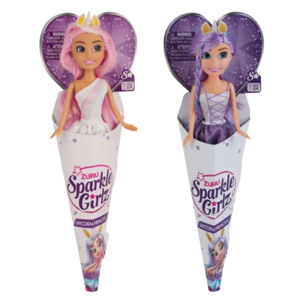 Zuru Sparkle Girlz 10.5" Unicorn Princess Doll Single Assorted