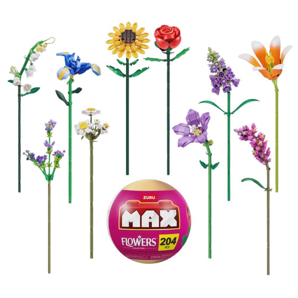 Zuru Max Flower Collection Mystery Buildable Botanical Ball