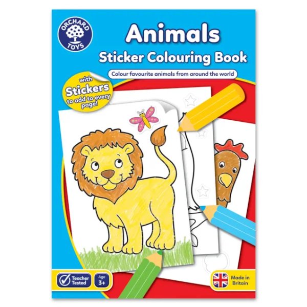 Animals Colouring Book - Toys4you