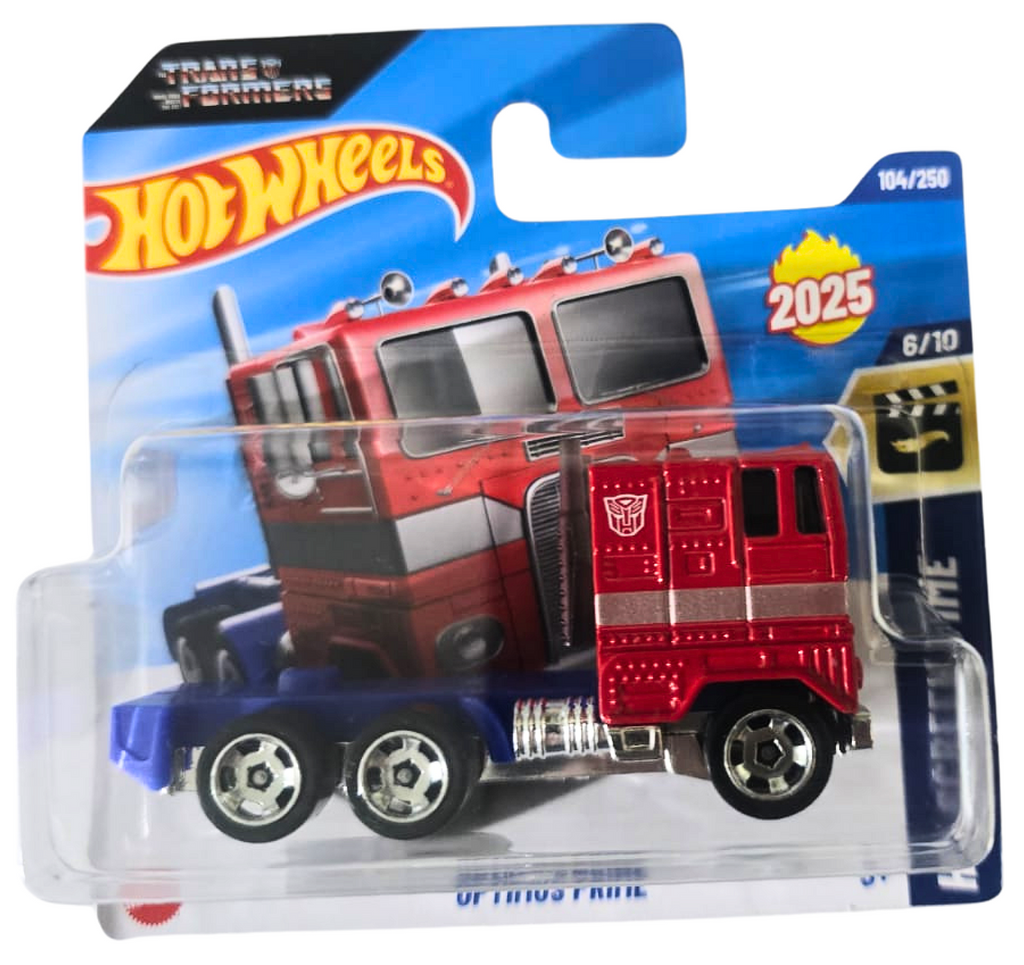 2025 Hot Wheels Transformers Optimus Prime Set F