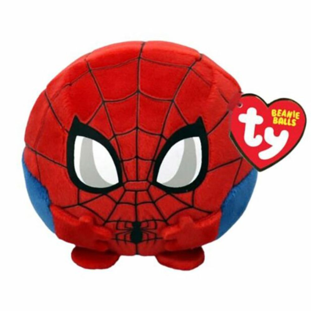 Ty Puffies Beanie Balls Marvel Spiderman